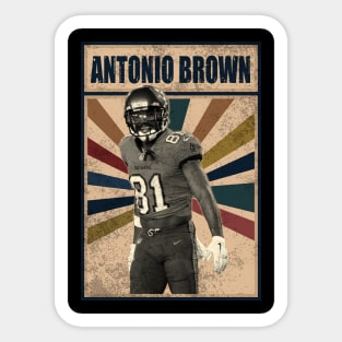 Tampa Bay Buccaneers Antonio Brown Sticker